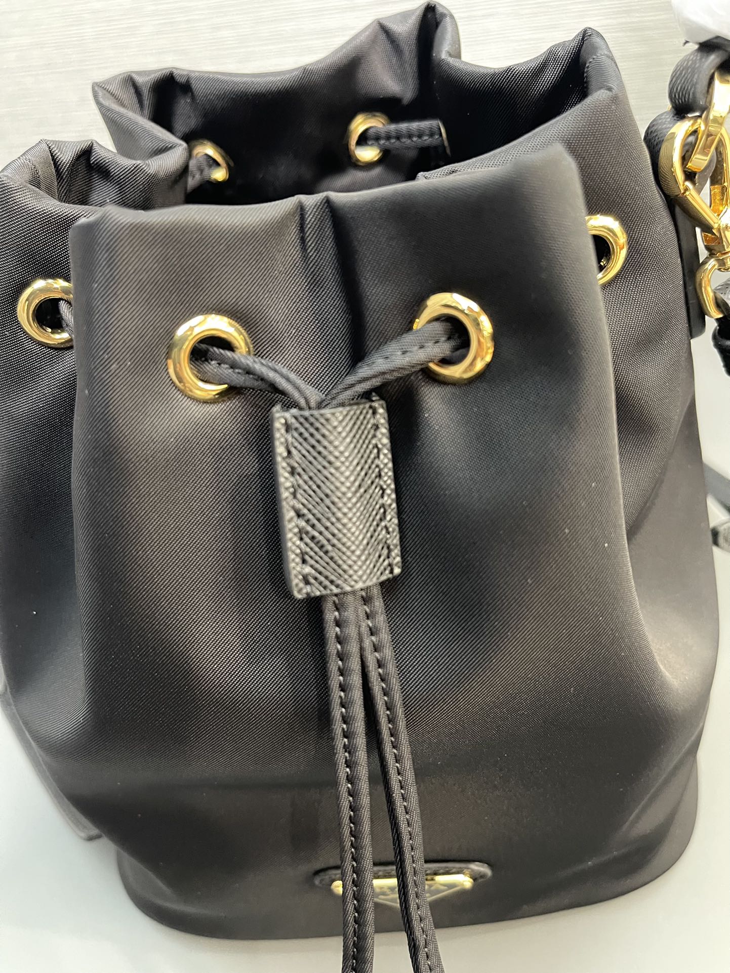 Prada 1BE067 Re-Edition 1978 Re-Nylon Mini-bag Black