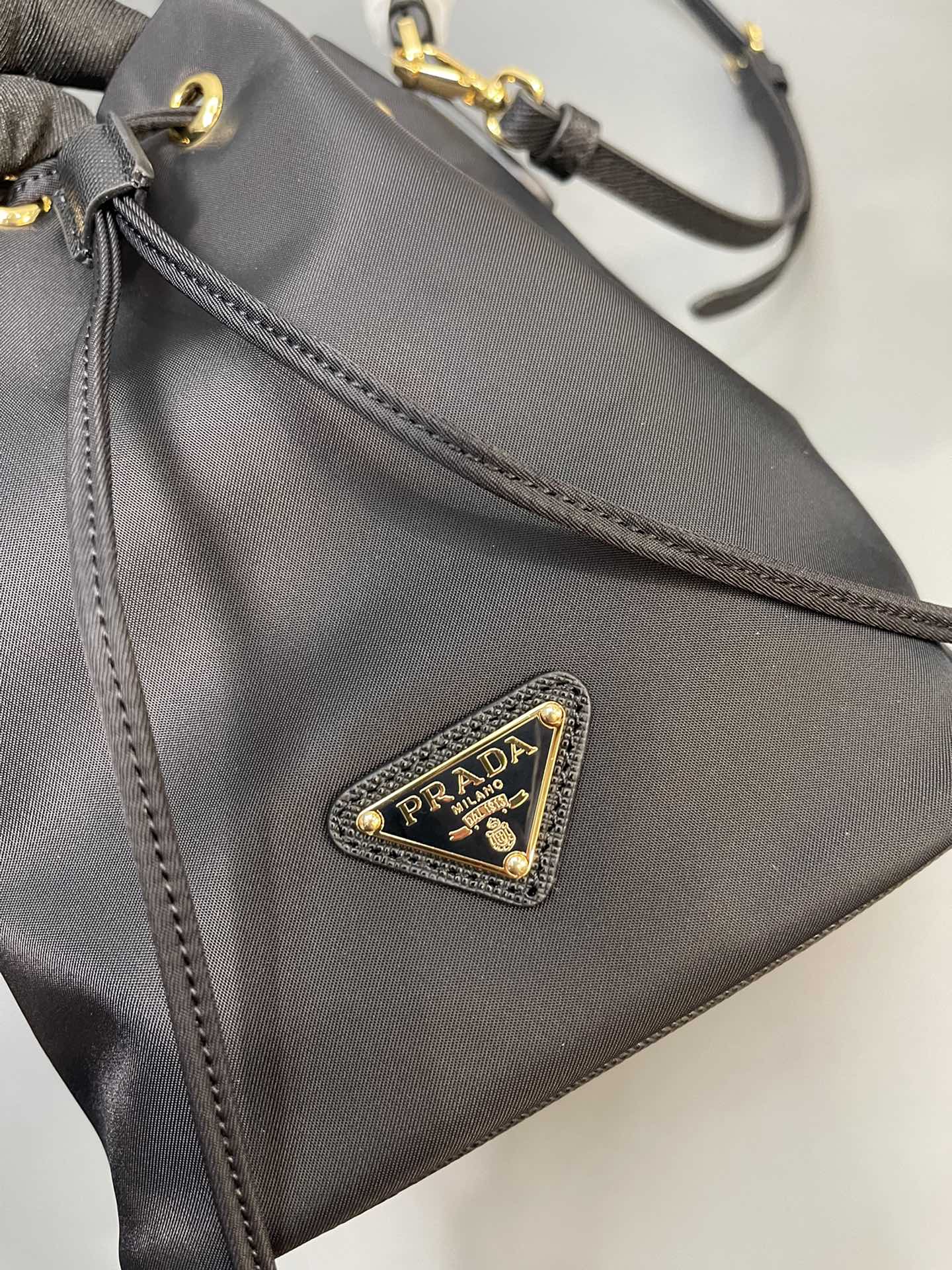 Prada 1BE067 Re-Edition 1978 Re-Nylon Mini-bag Black