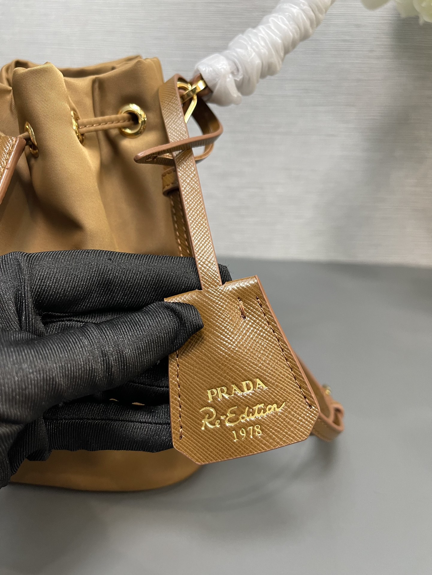 Prada 1BE067 Re-Edition 1978 Re-Nylon Mini-bag Brown