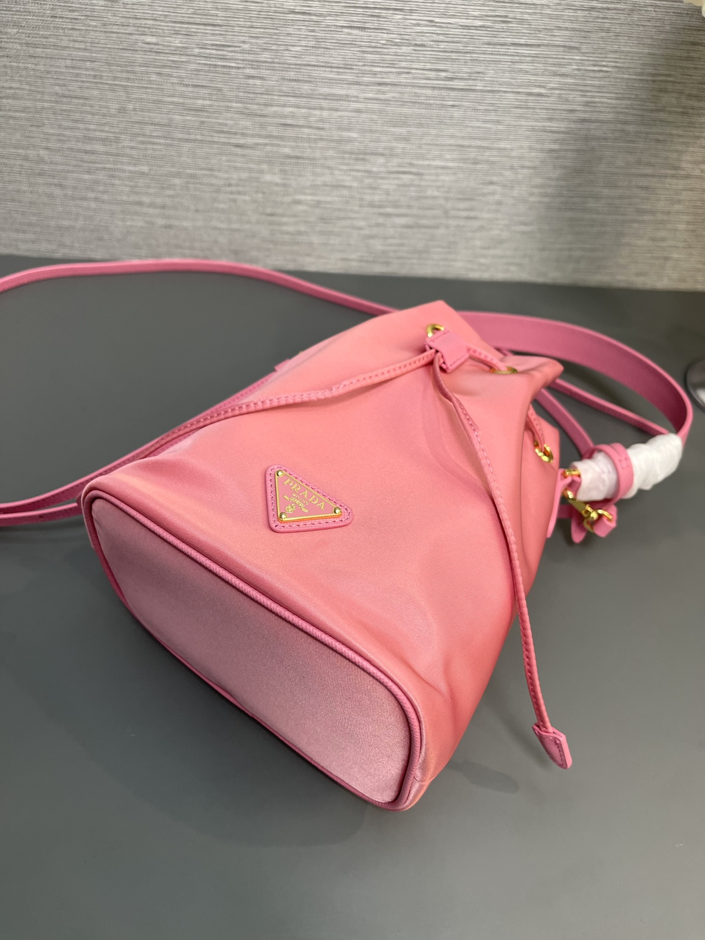 Prada 1BE067 Re-Edition 1978 Re-Nylon Mini-bag Pink