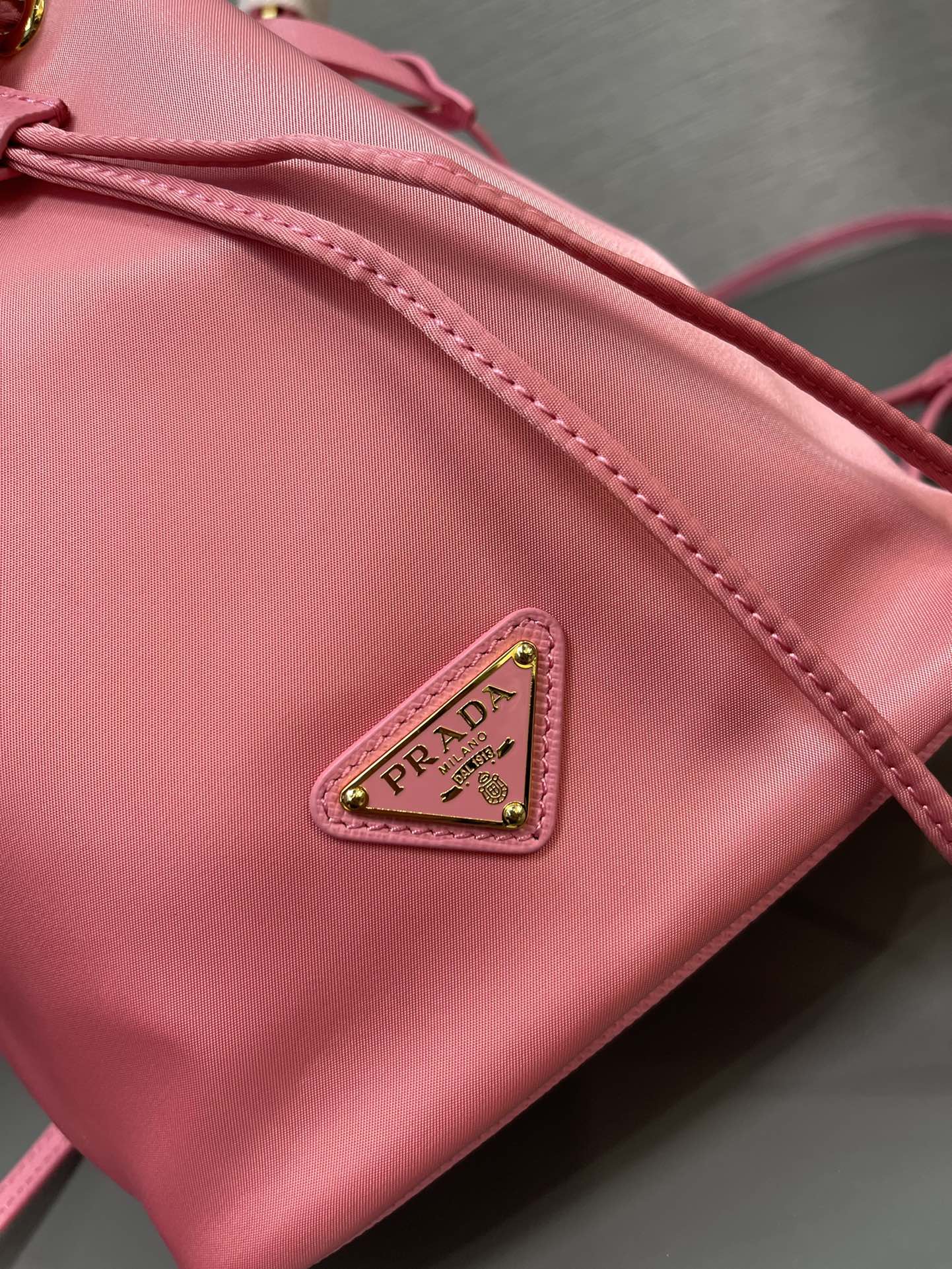 Prada 1BE067 Re-Edition 1978 Re-Nylon Mini-bag Pink