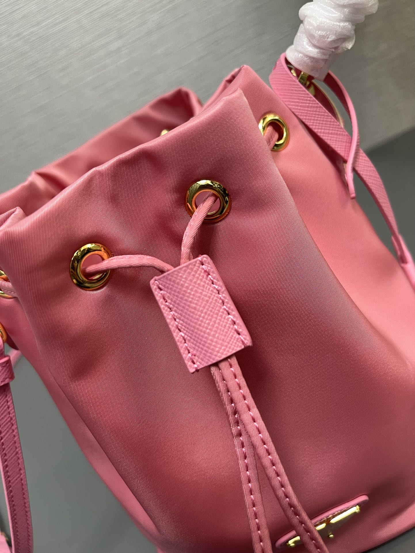 Prada 1BE067 Re-Edition 1978 Re-Nylon Mini-bag Pink