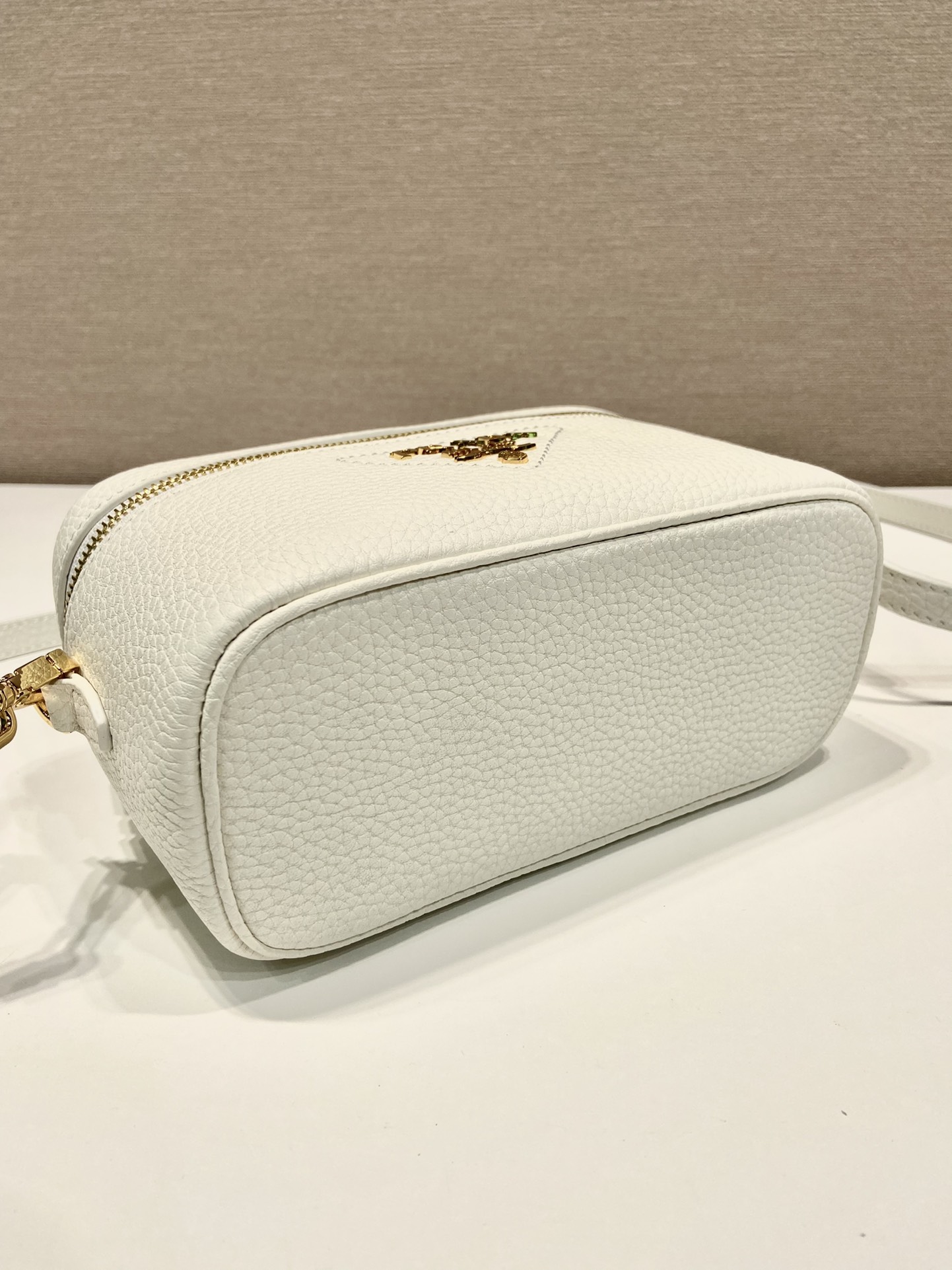 Prada 1BH202 Leather Mini-Bag White