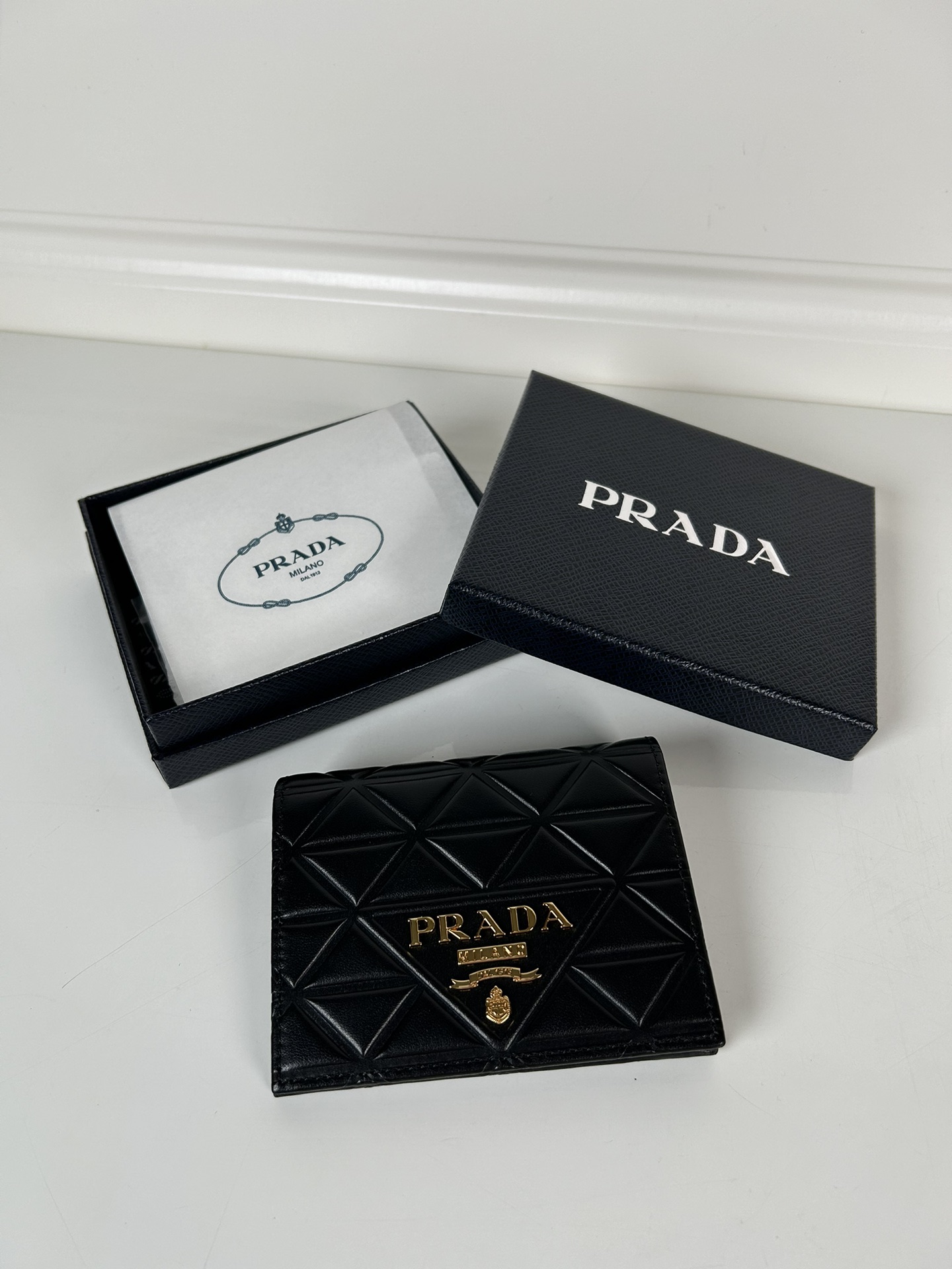 Prada 1M0204-1 Wallet Black