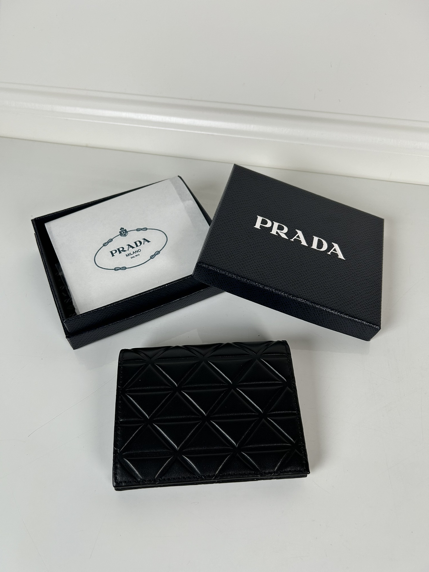 Prada 1M0204-1 Wallet Black