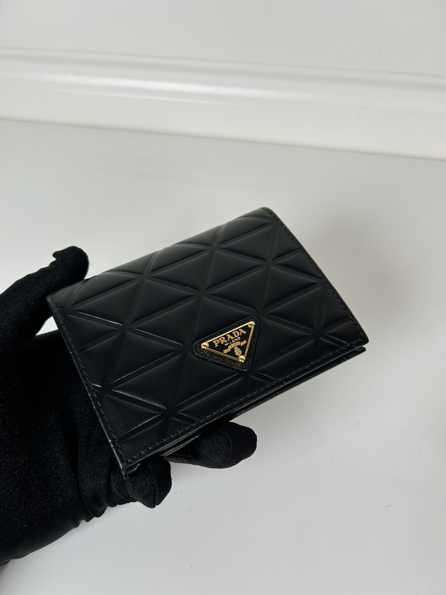 Prada 1M0204 Wallet Black