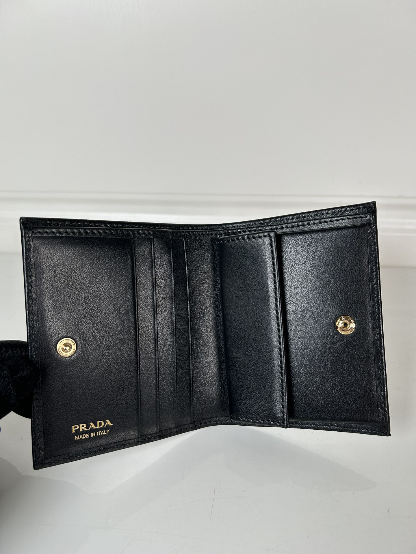 Prada 1M0204 Wallet Black