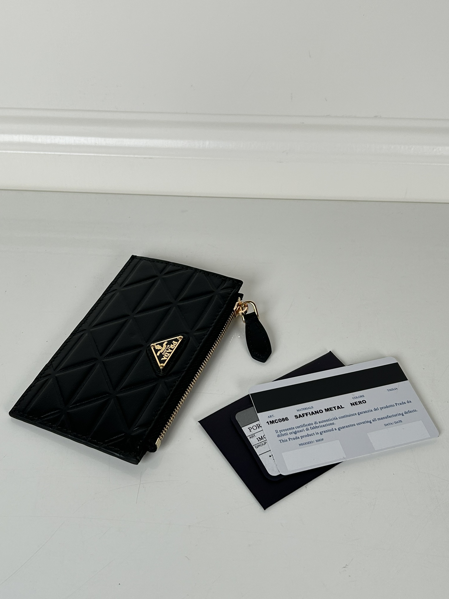 Prada 1MC086-1 Wallet Black