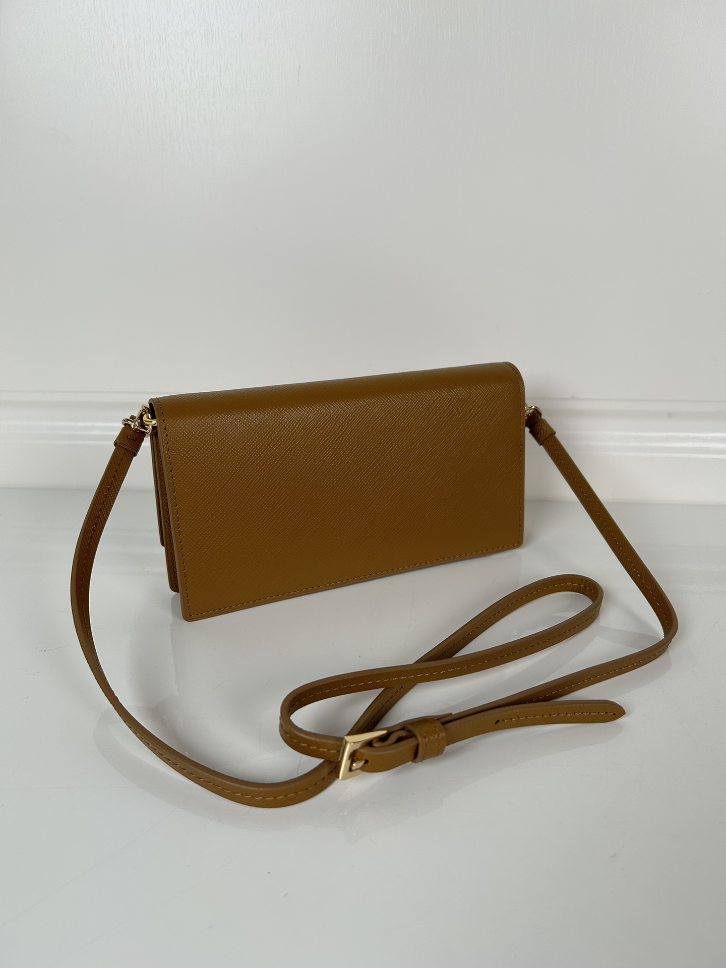 Prada 1MF059 Wallet Brown