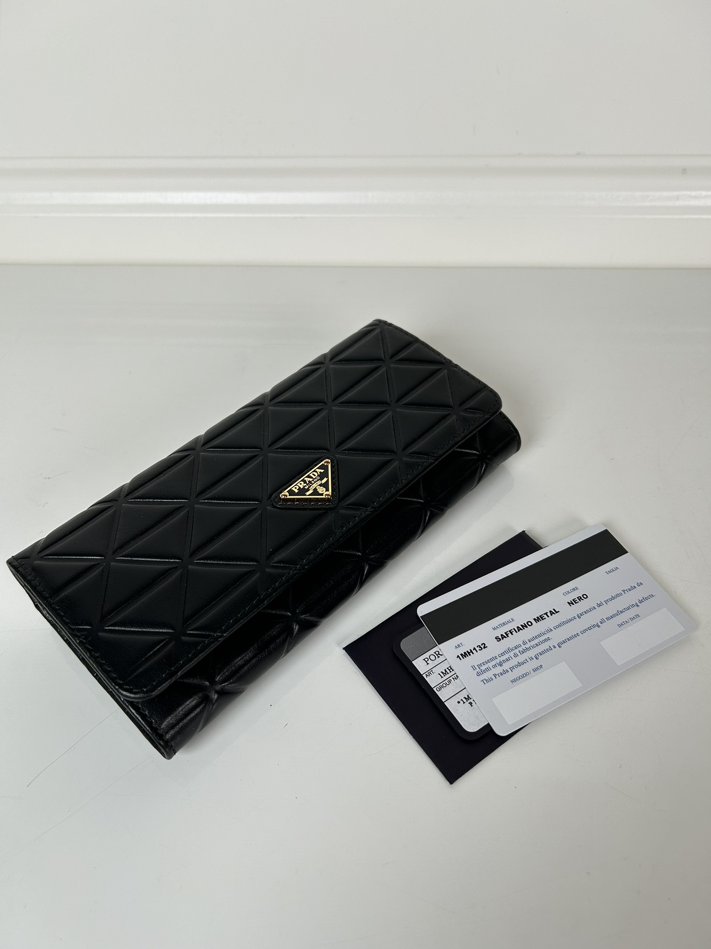 Prada 1MH132-1 Wallet Black