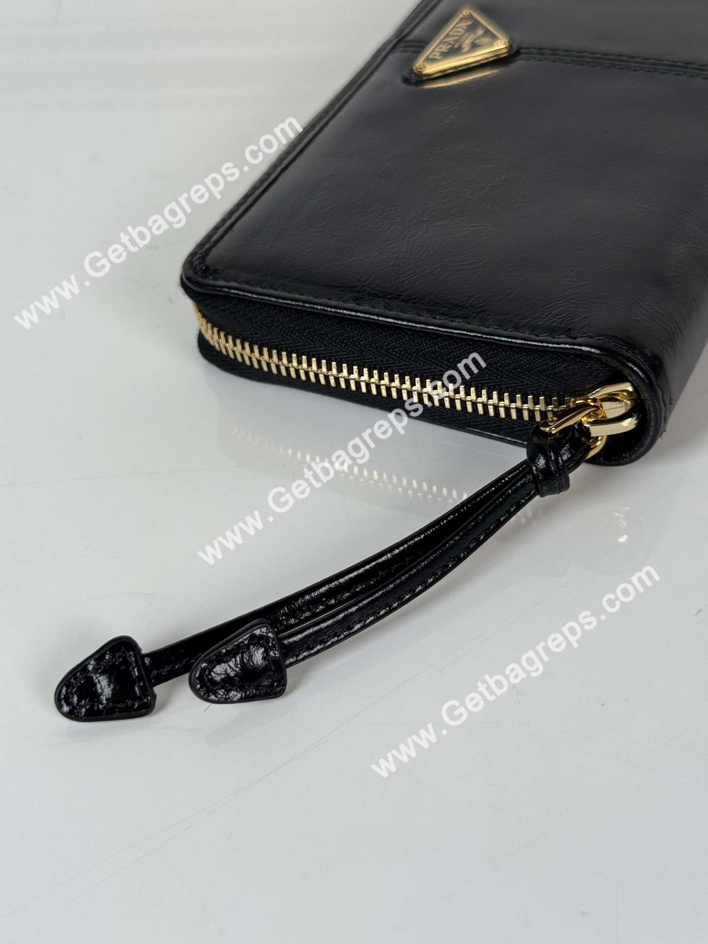 Prada 1MH132 Men Wallet Black-3