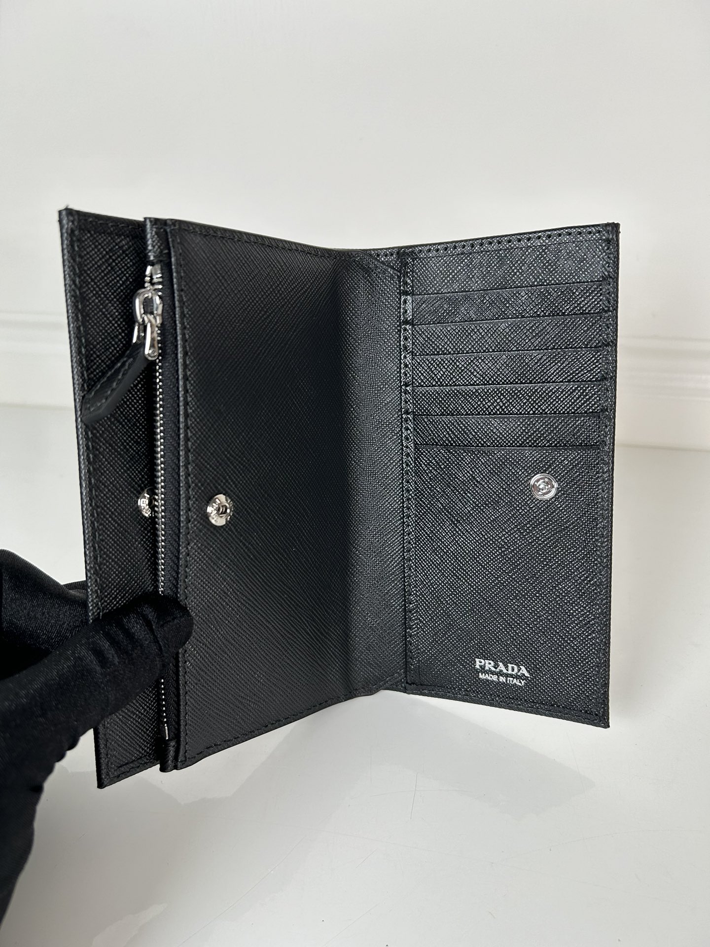 Prada 1ML009-1 Wallet Black