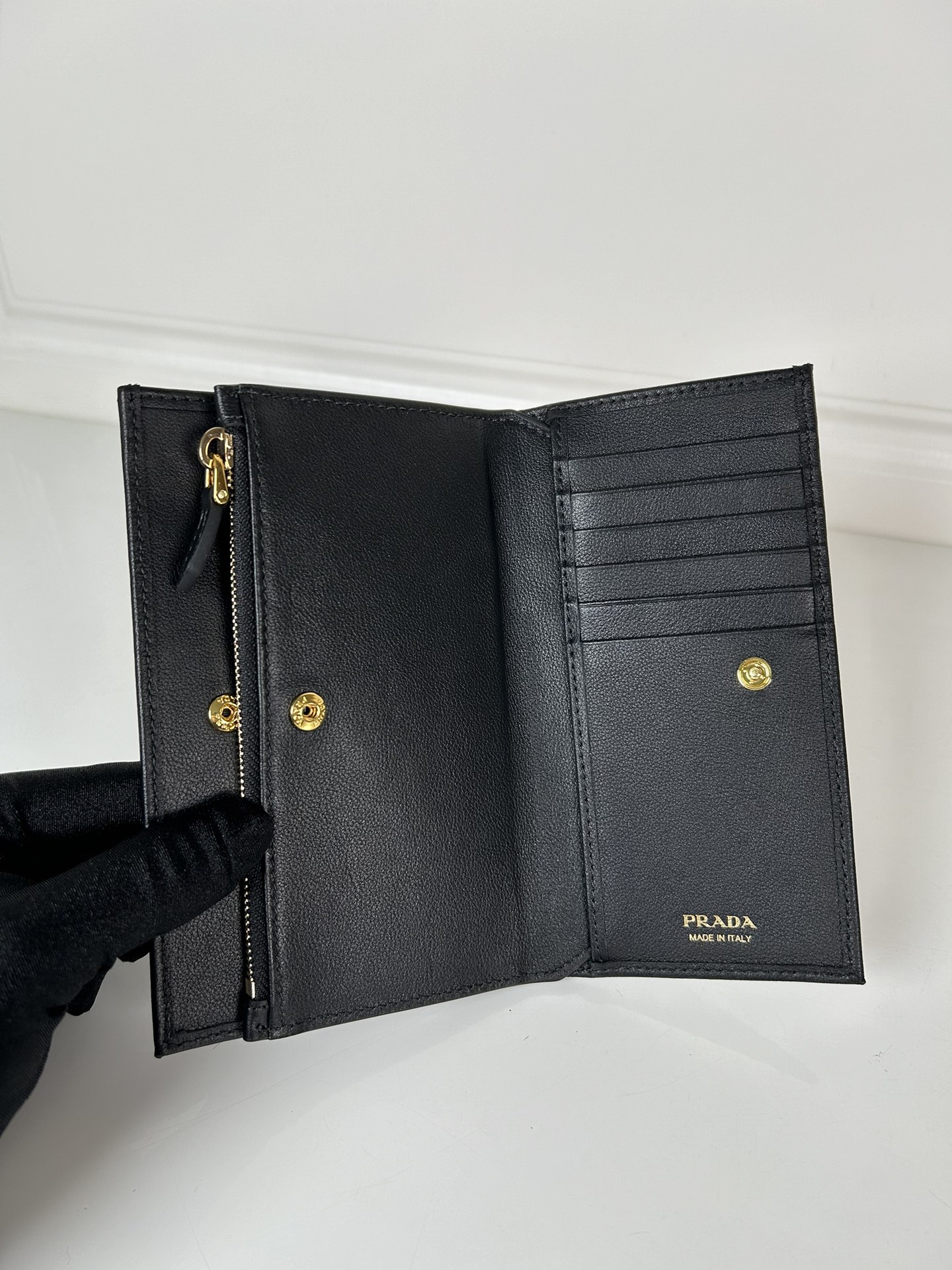 Prada 1ML009-4 Wallet Black