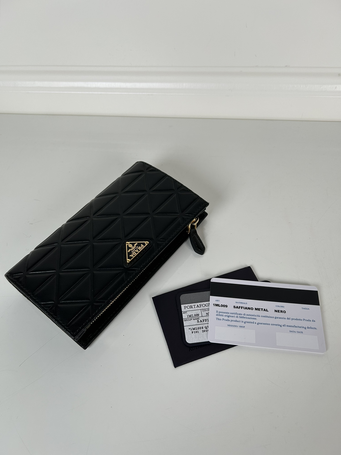 Prada 1ML009-5 Wallet Black