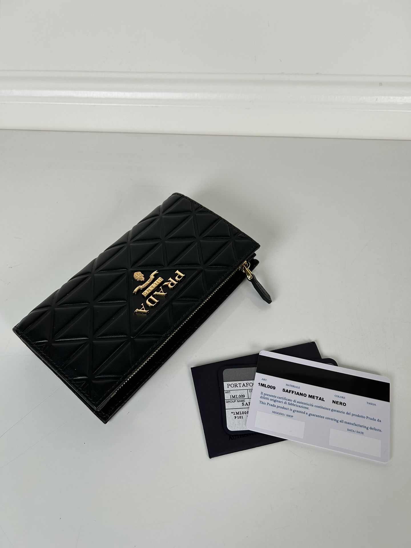 Prada 1ML009-6 Wallet Black