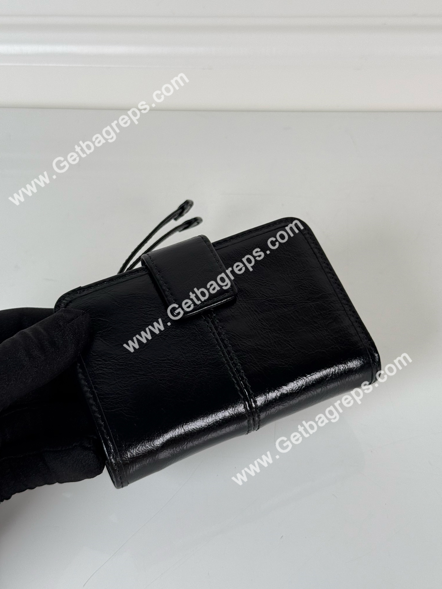 Prada 1ML018 Men Wallet Black-1