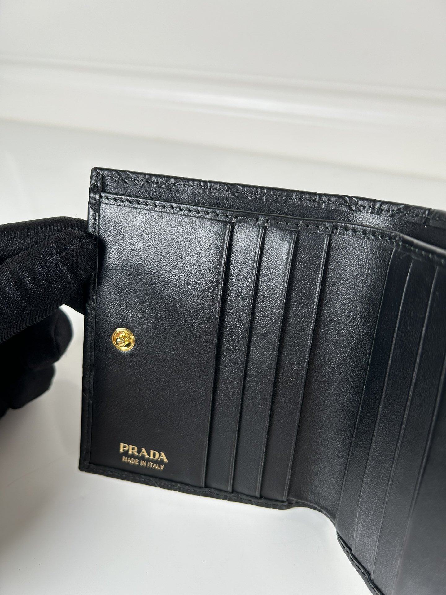 Prada 1ML050 Wallet Black