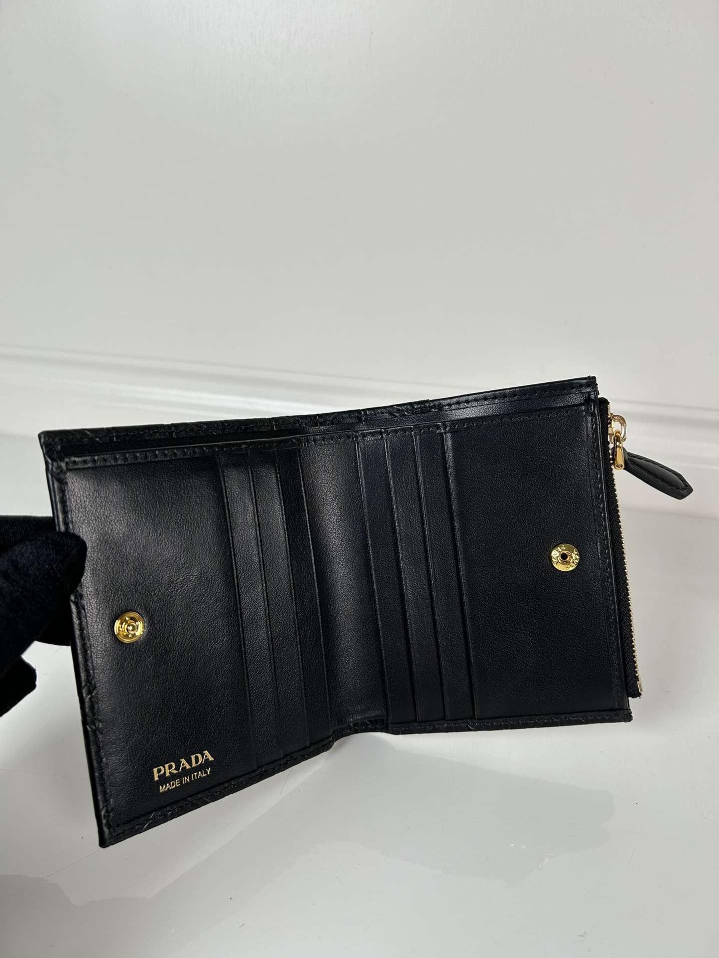 Prada 1ML050 Wallet Black