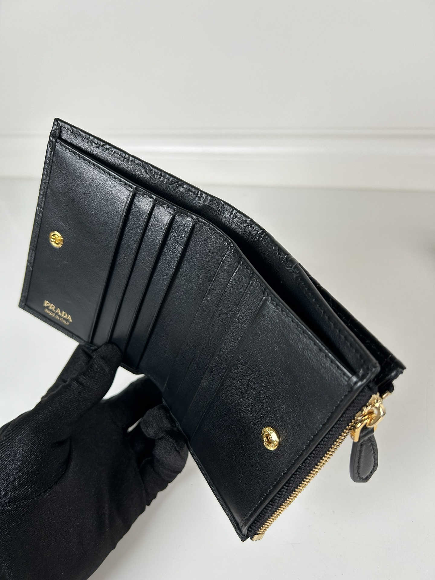 Prada 1ML050 Wallet Black