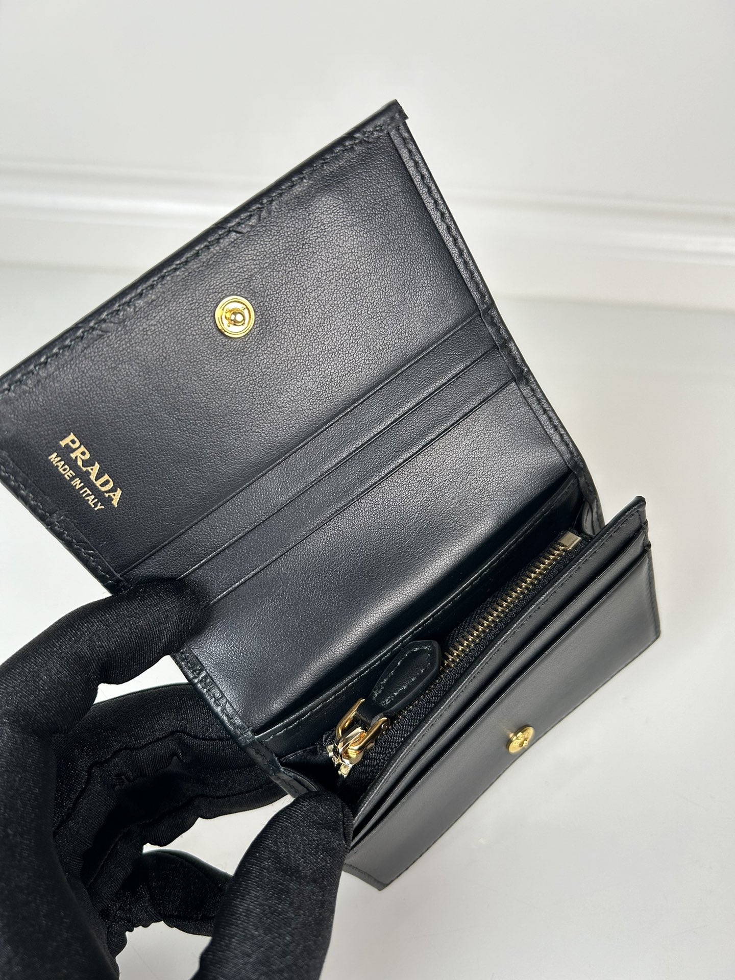 Prada 1MV021-1 Wallet Black