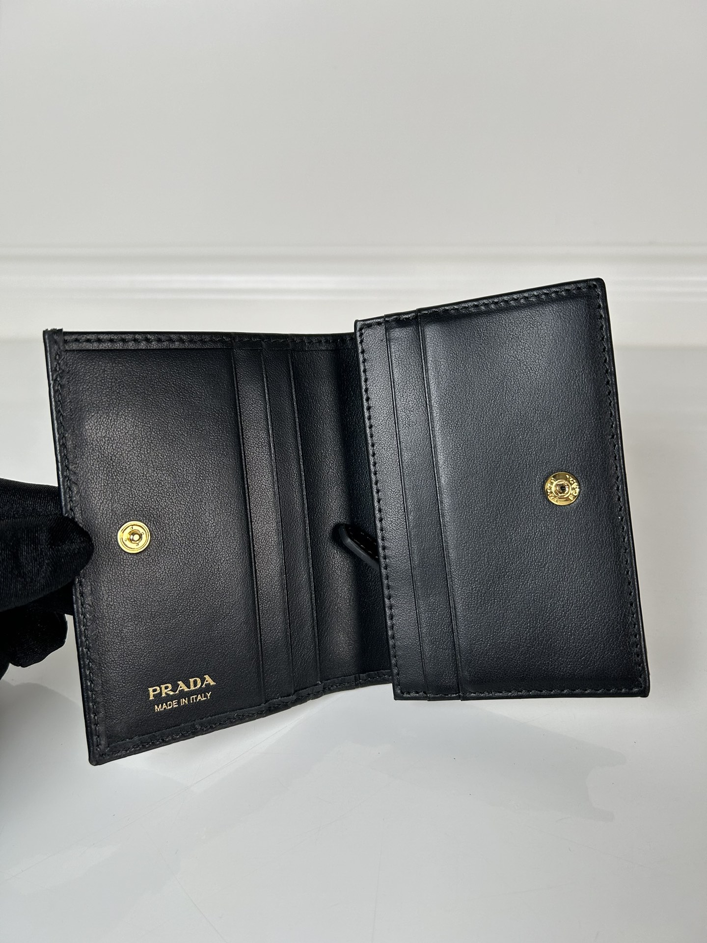 Prada 1MV021-1 Wallet Black