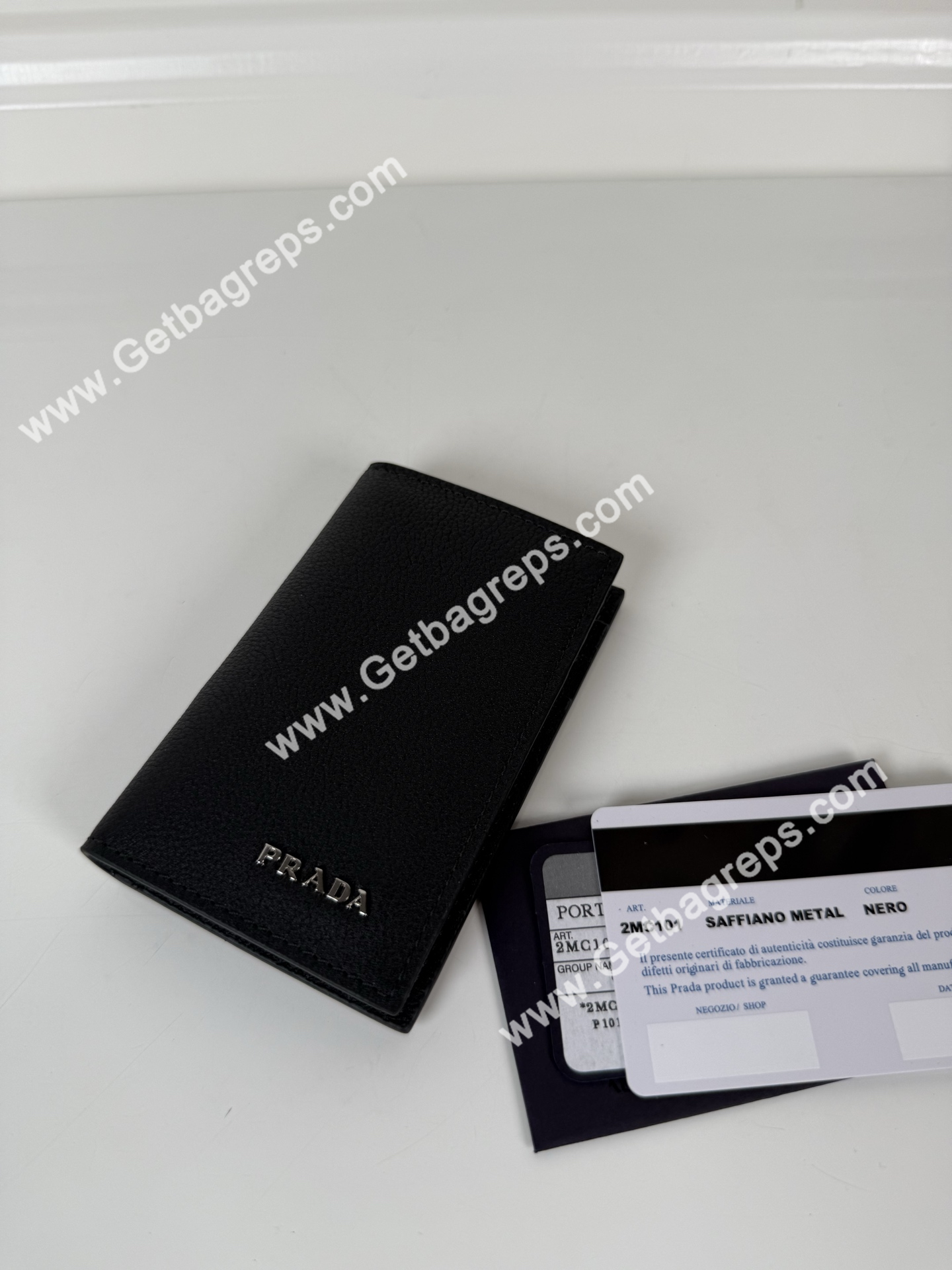 Prada 2MC101 Men Wallet Black