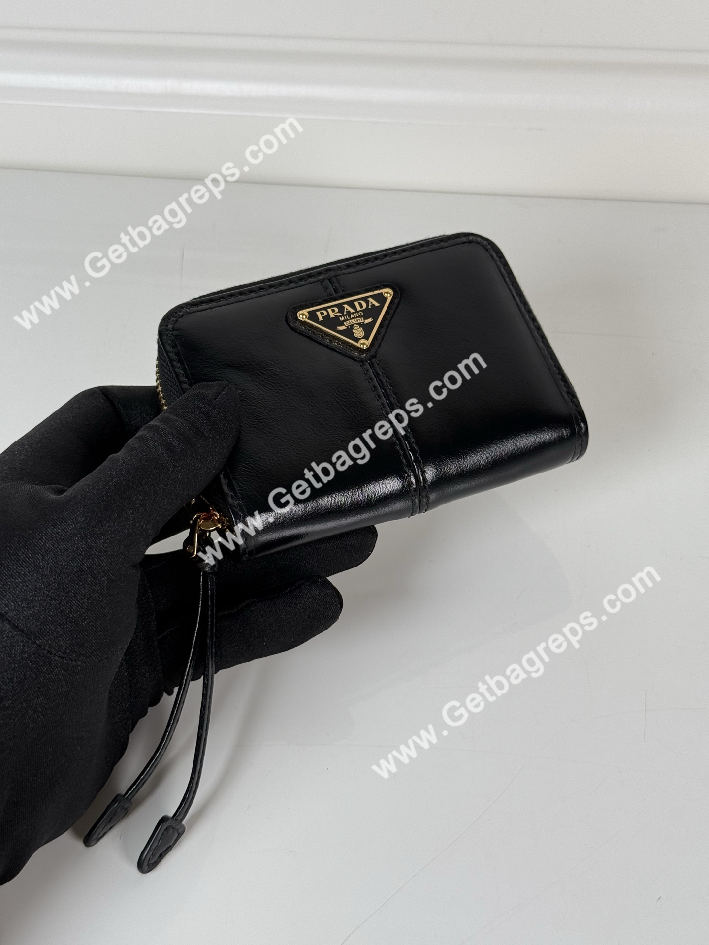 Prada 2MM003 Men Wallet Black