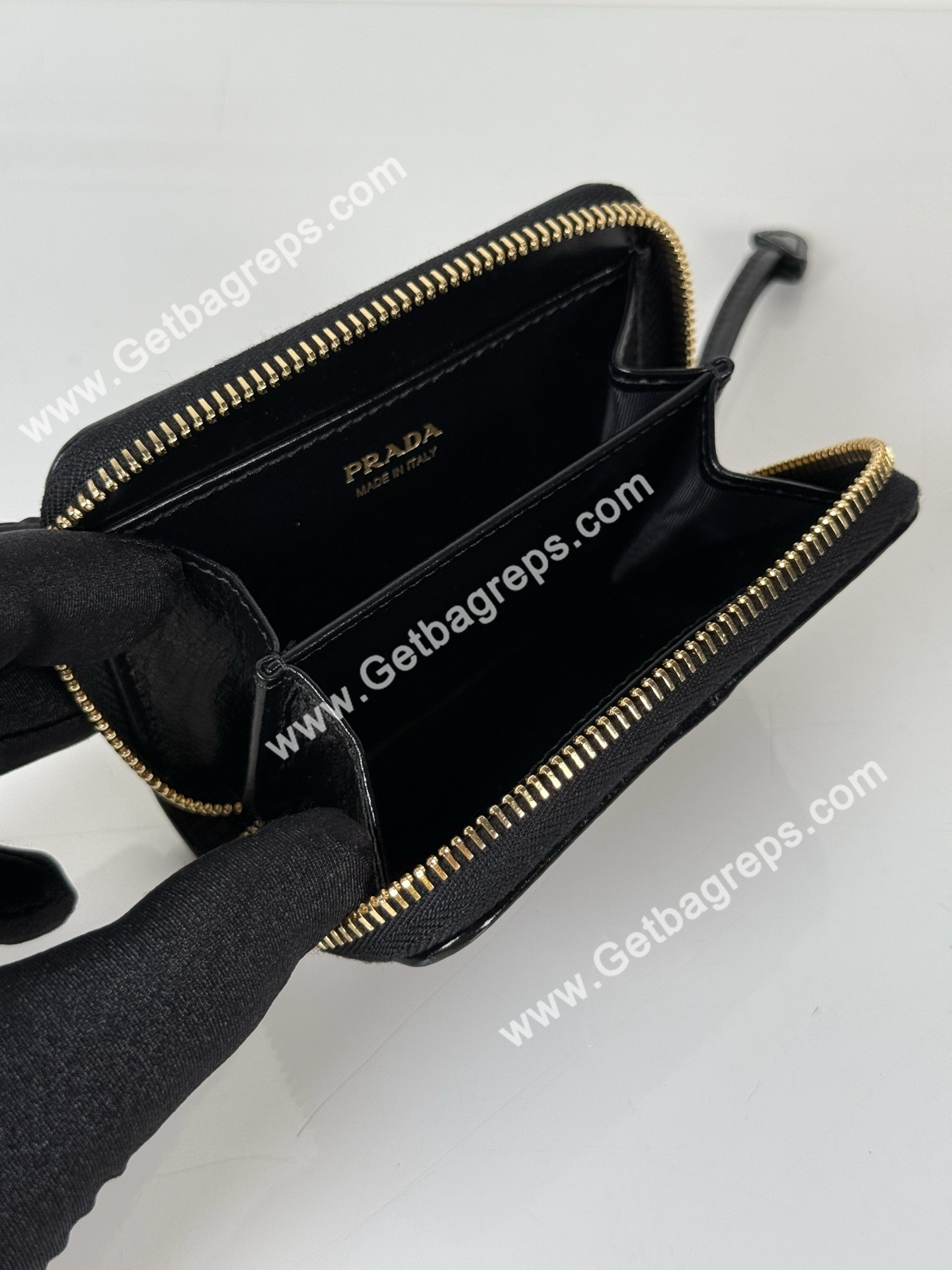 Prada 2MM003 Men Wallet Black