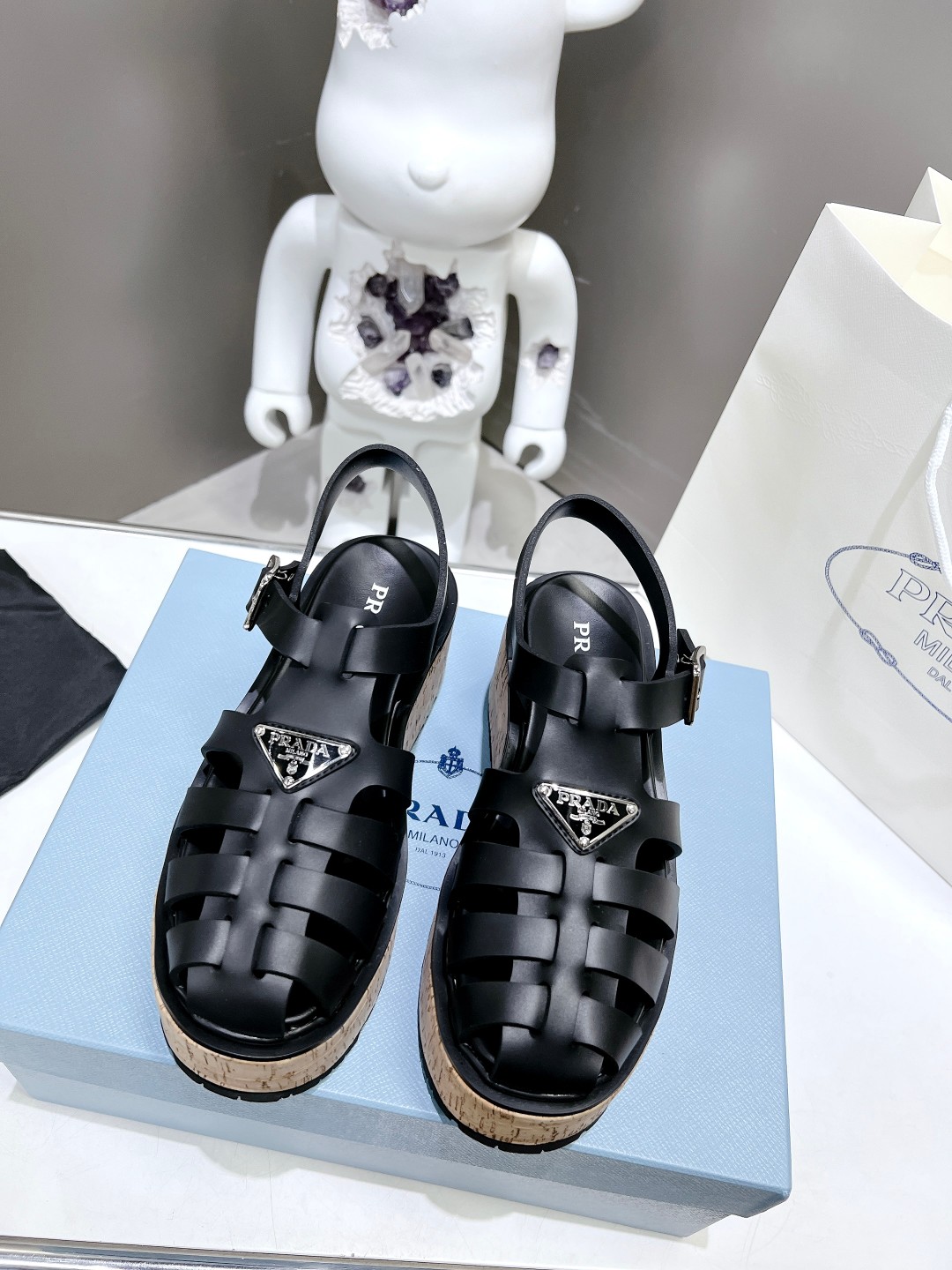 Prada Foam Rubber Sandals-0001 35-410