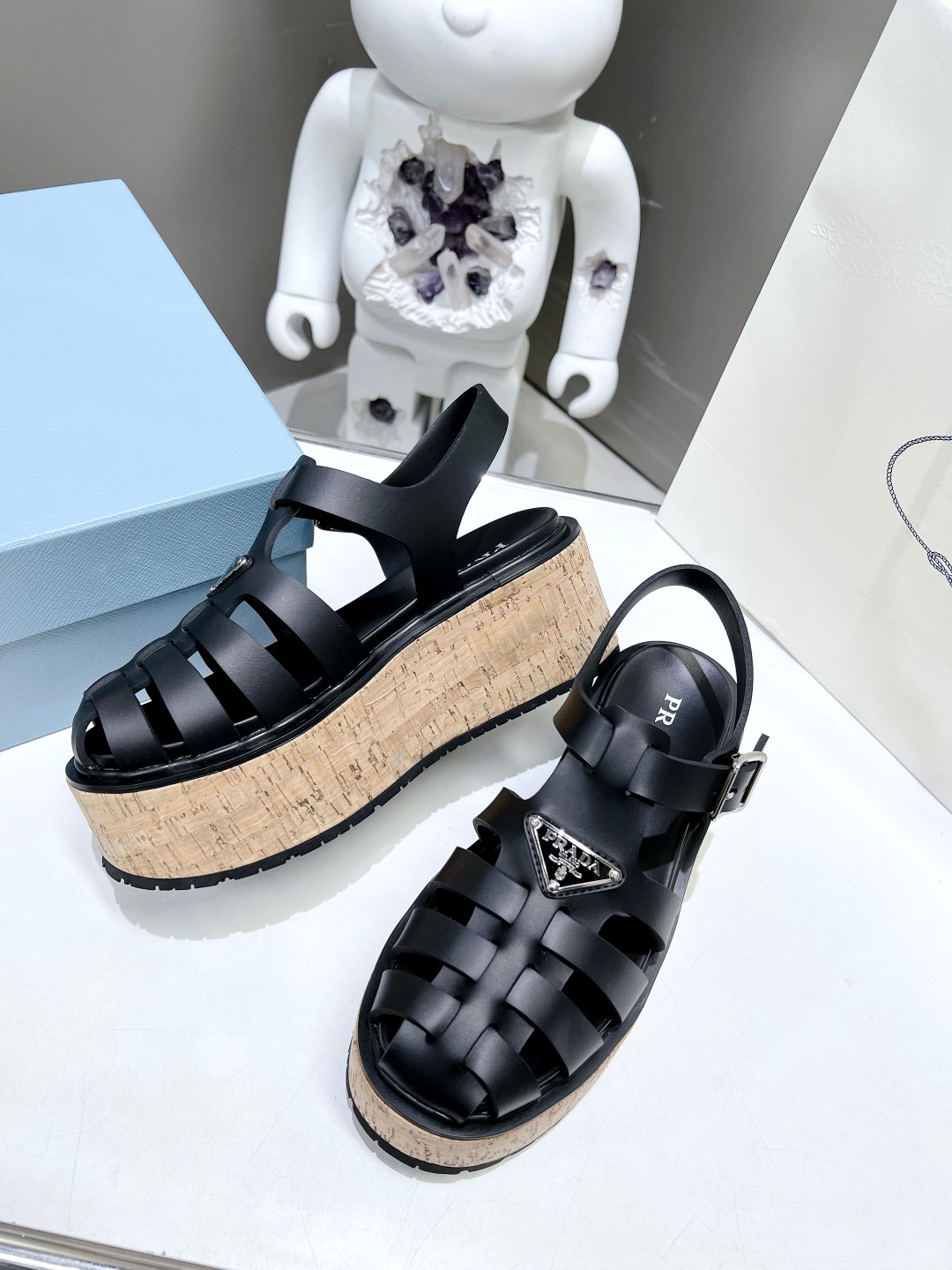 Prada Foam Rubber Sandals-0001 35-410