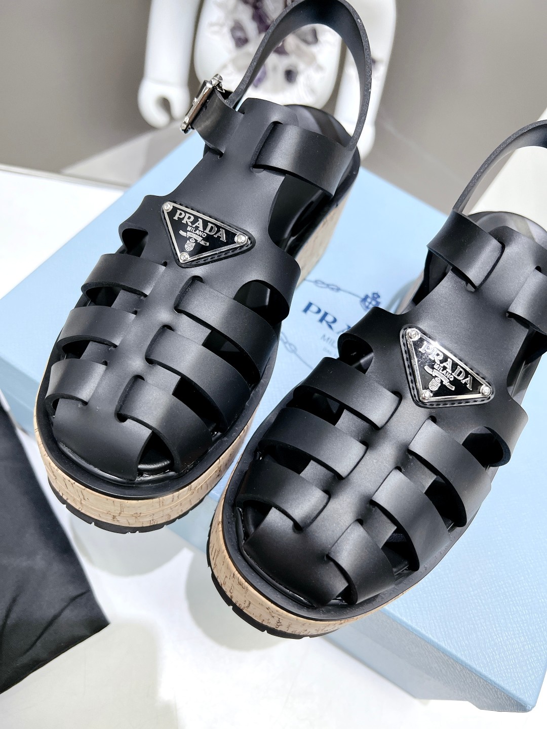 Prada Foam Rubber Sandals-0001 35-410