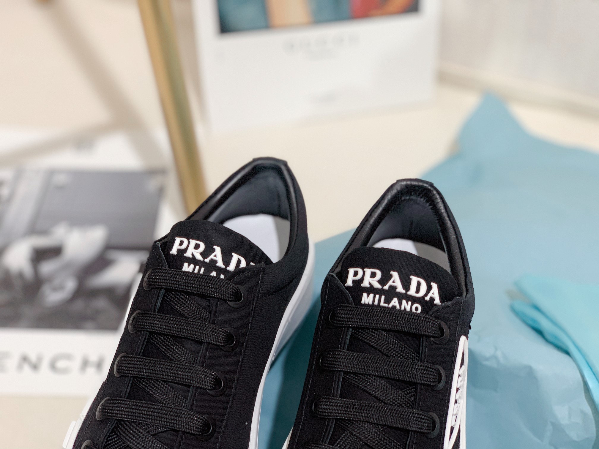 Prada Women Canvas Sneakers-0001 35-41