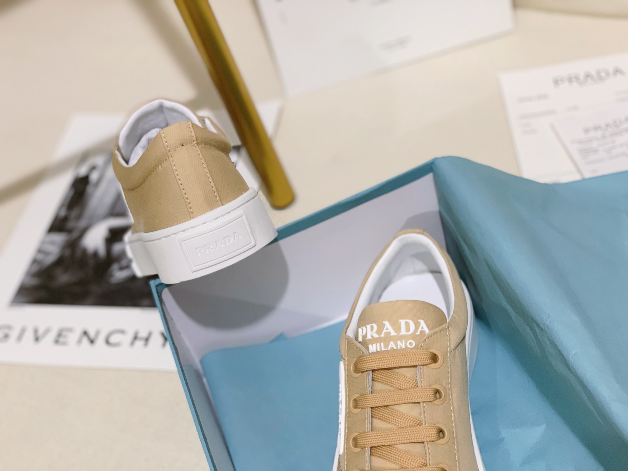 Prada Women Canvas Sneakers-0002 35-41