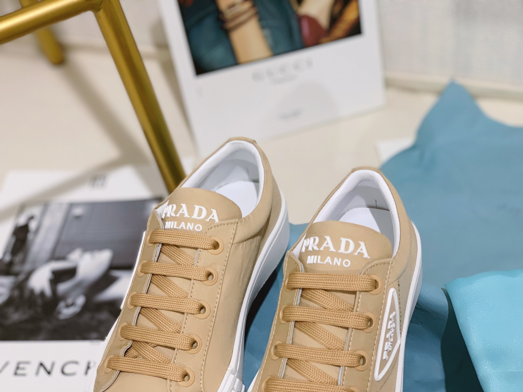 Prada Women Canvas Sneakers-0002 35-41