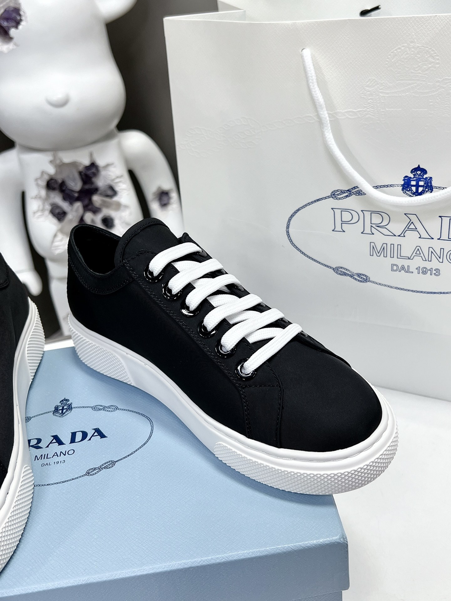 Prada Women Canvas Sneakers-0004 35-41