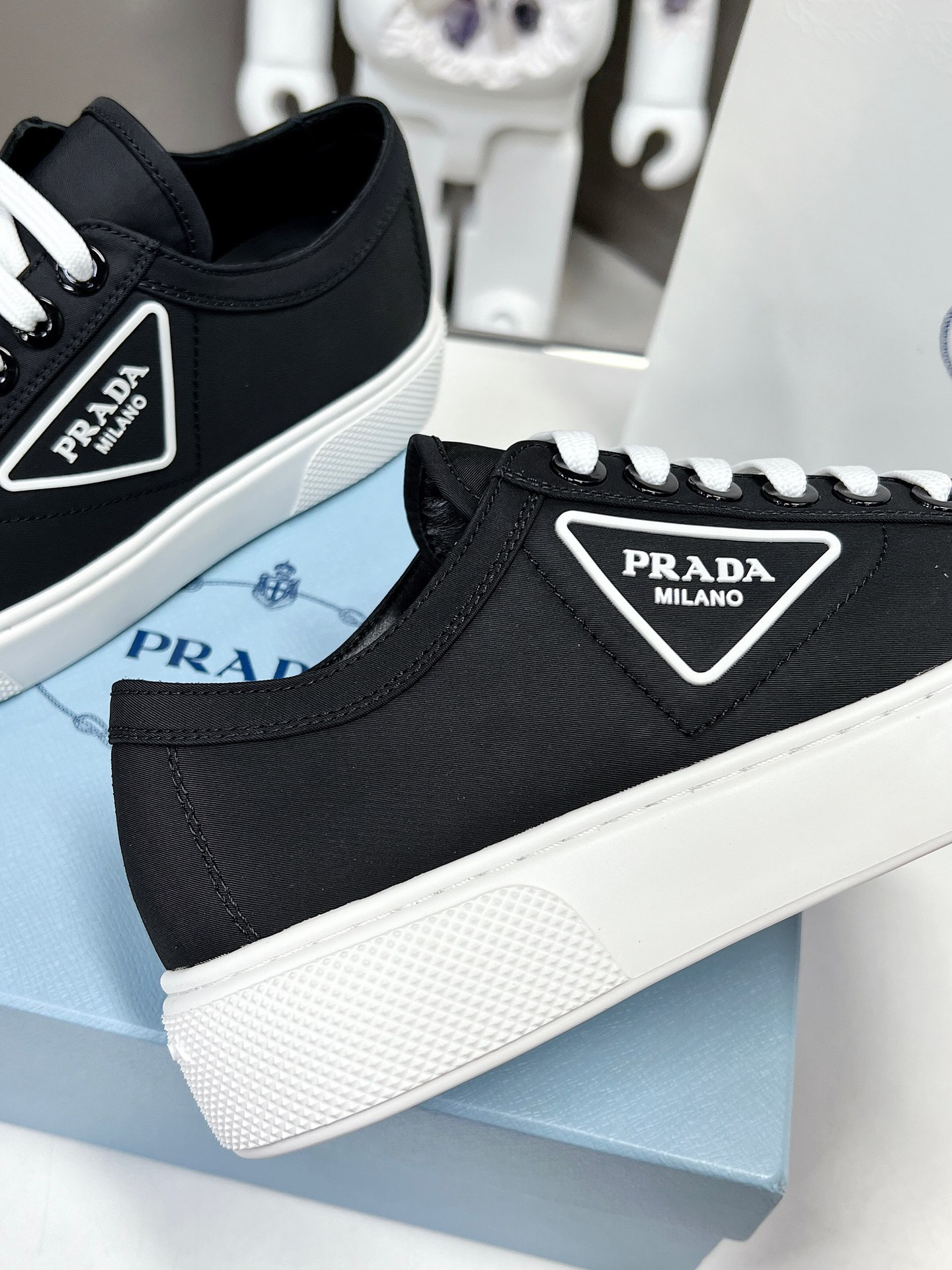 Prada Women Canvas Sneakers-0004 35-41