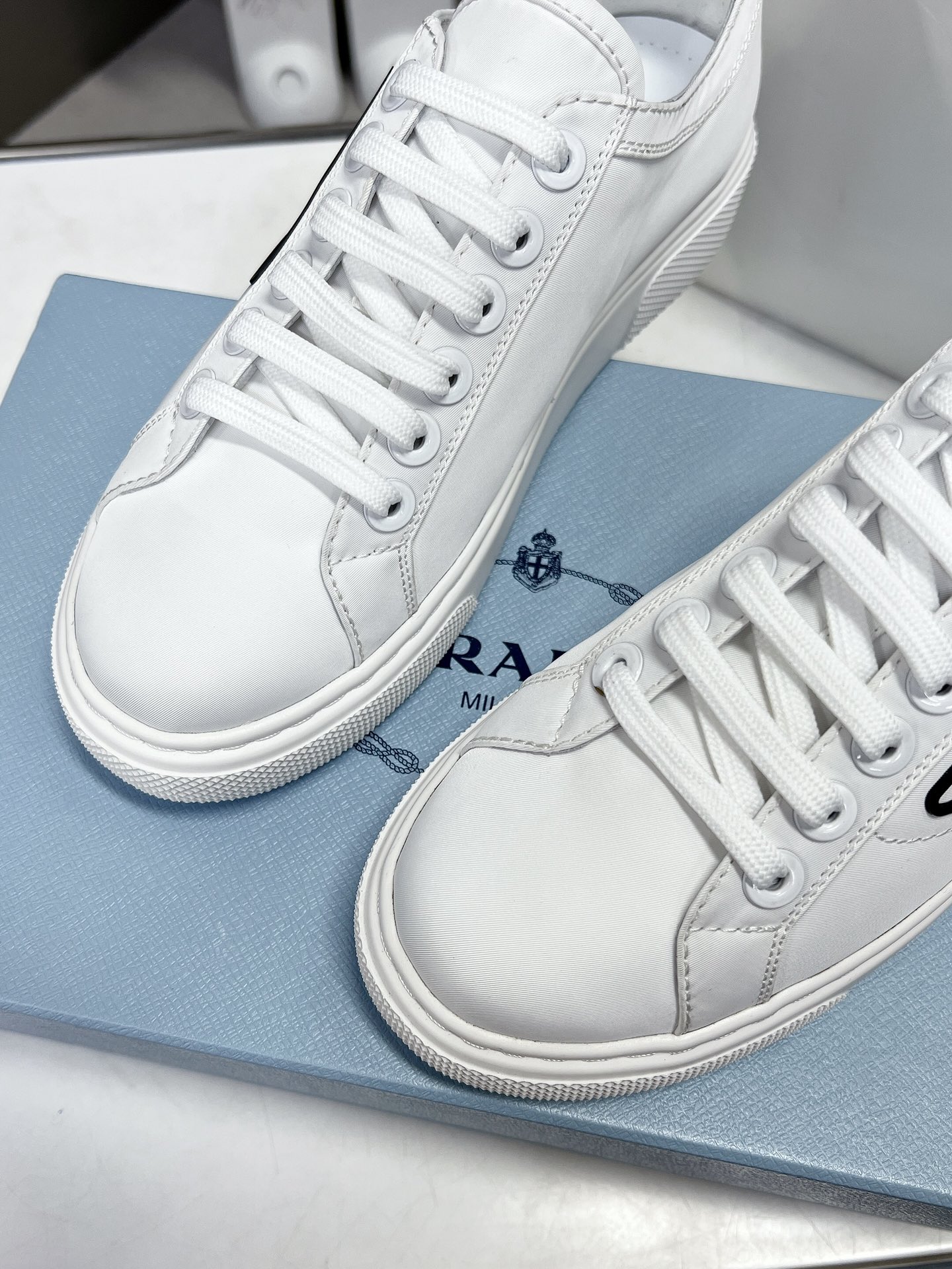 Prada Women Canvas Sneakers-0005 35-41