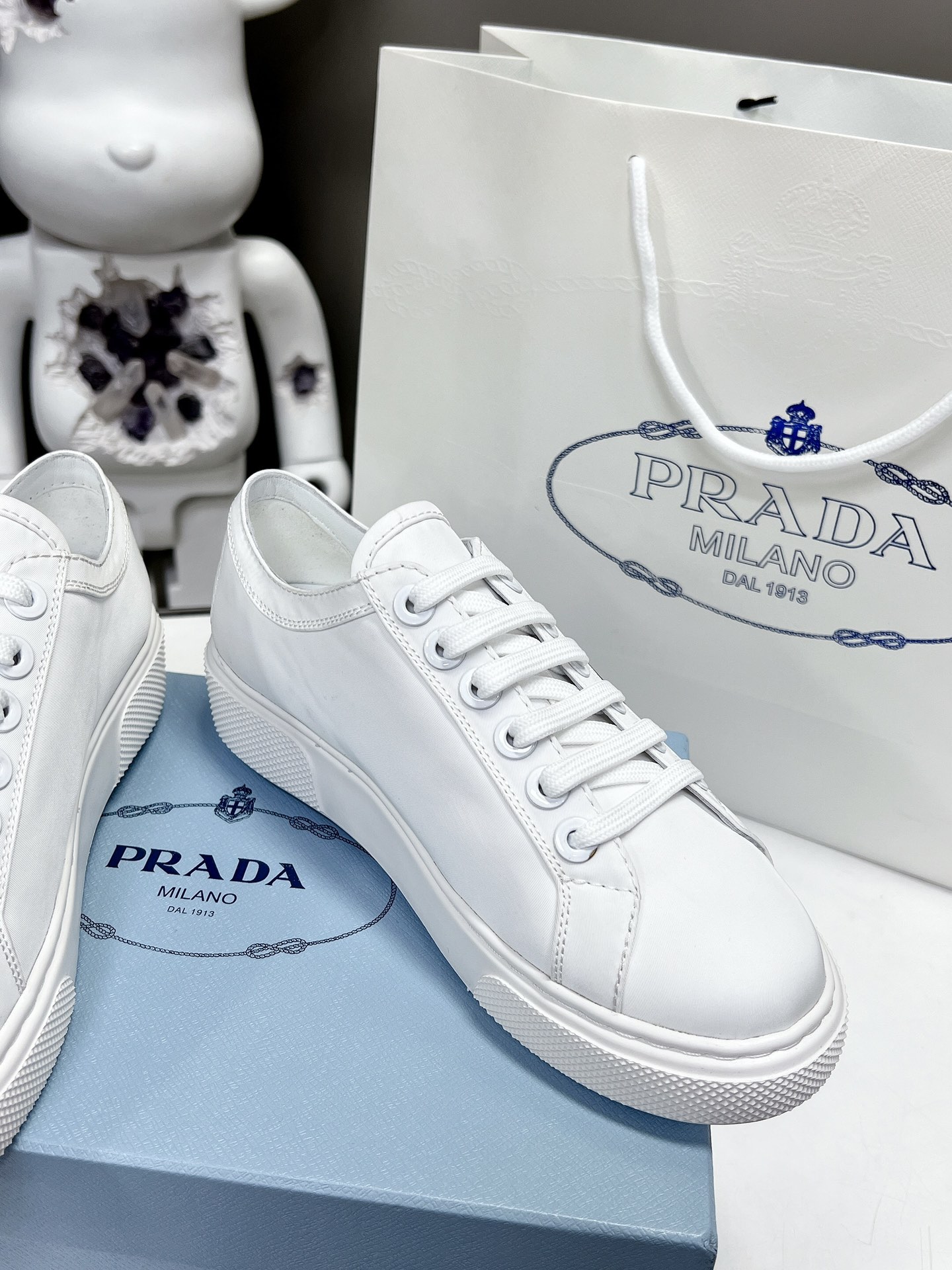 Prada Women Canvas Sneakers-0005 35-41