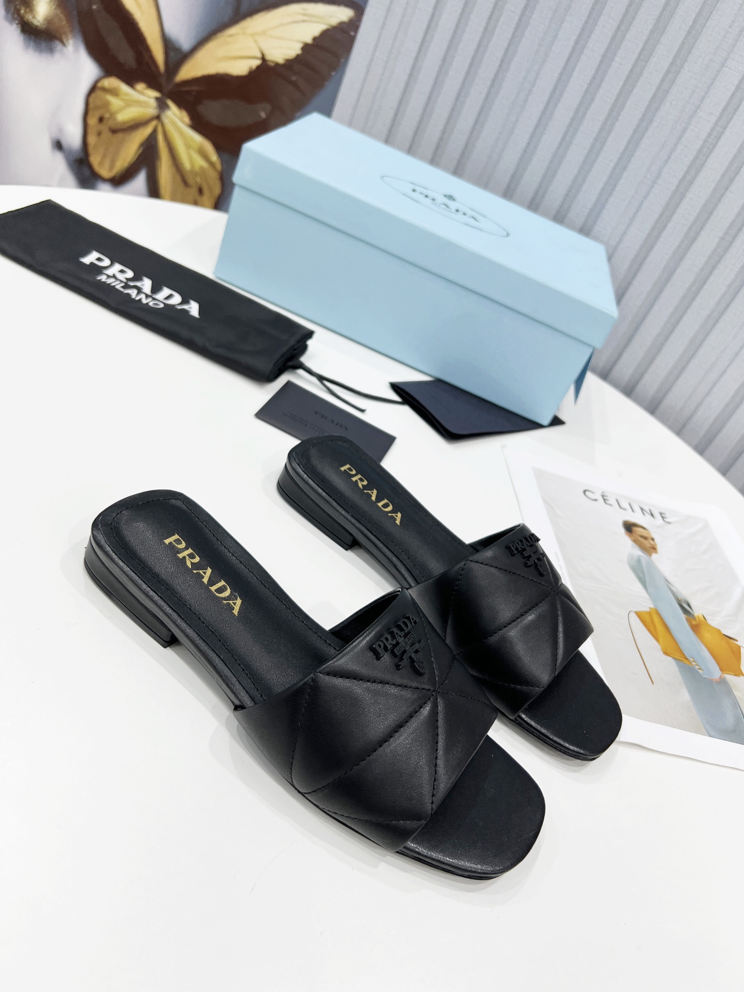 Prada Women Flat Sandals-0001 35-41