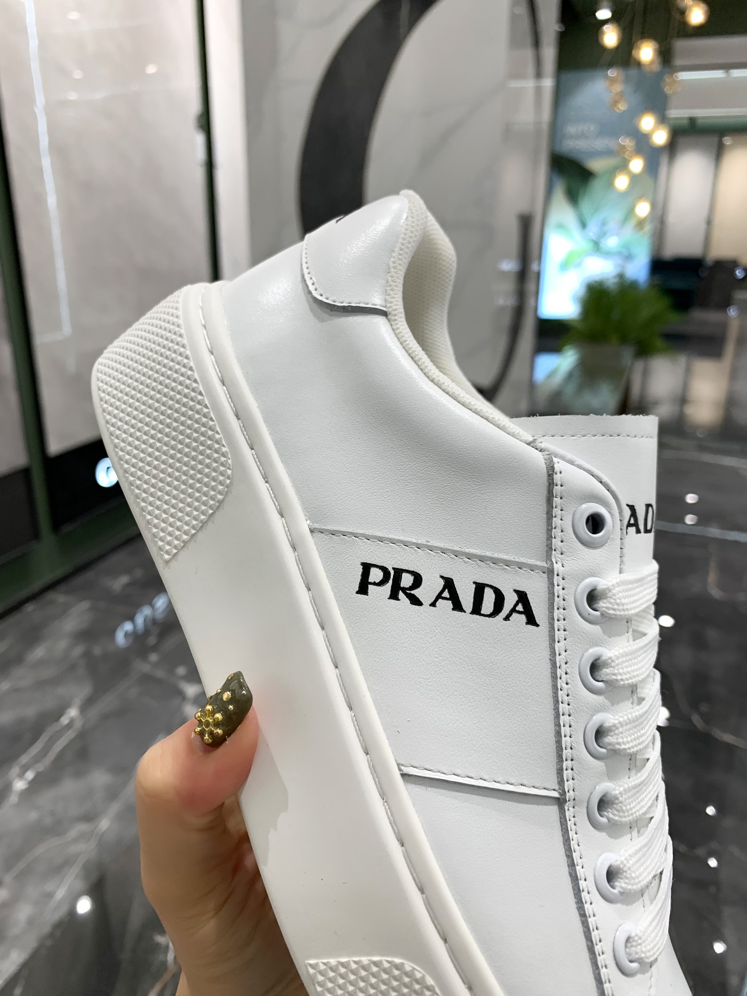 Prada Women Leather Sneakers-0015 35-41