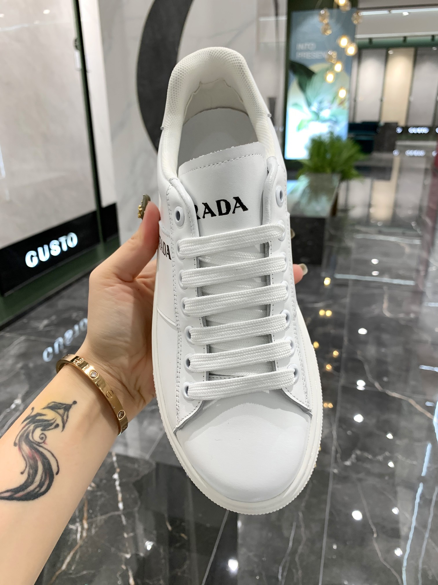 Prada Women Leather Sneakers-0015 35-41