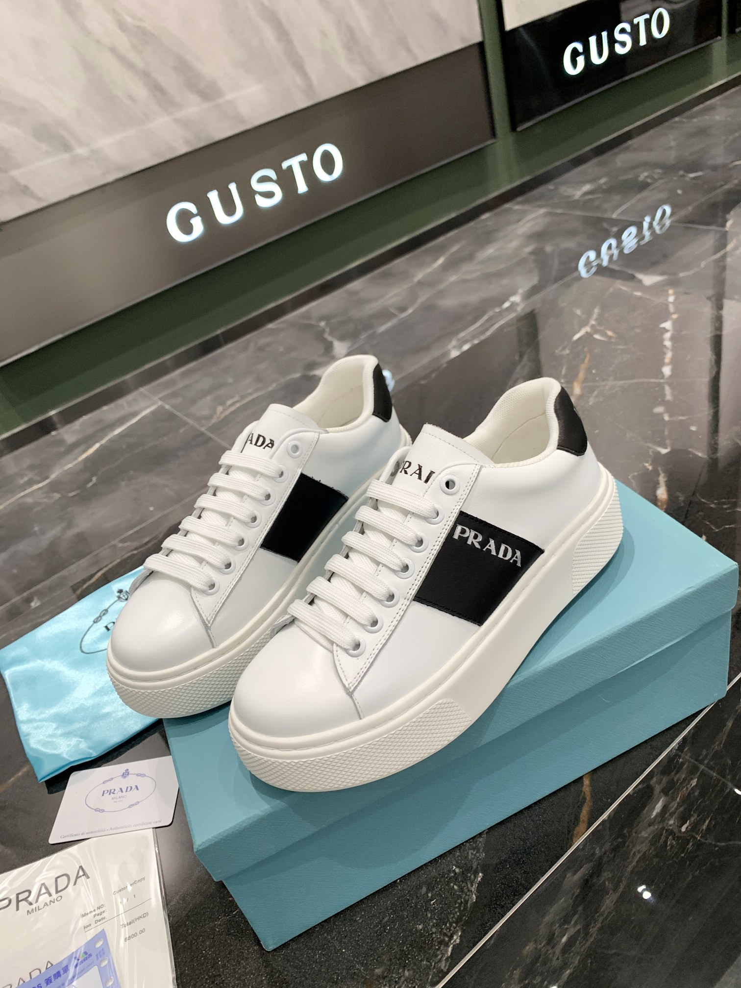 Prada Women Leather Sneakers-0017 35-41