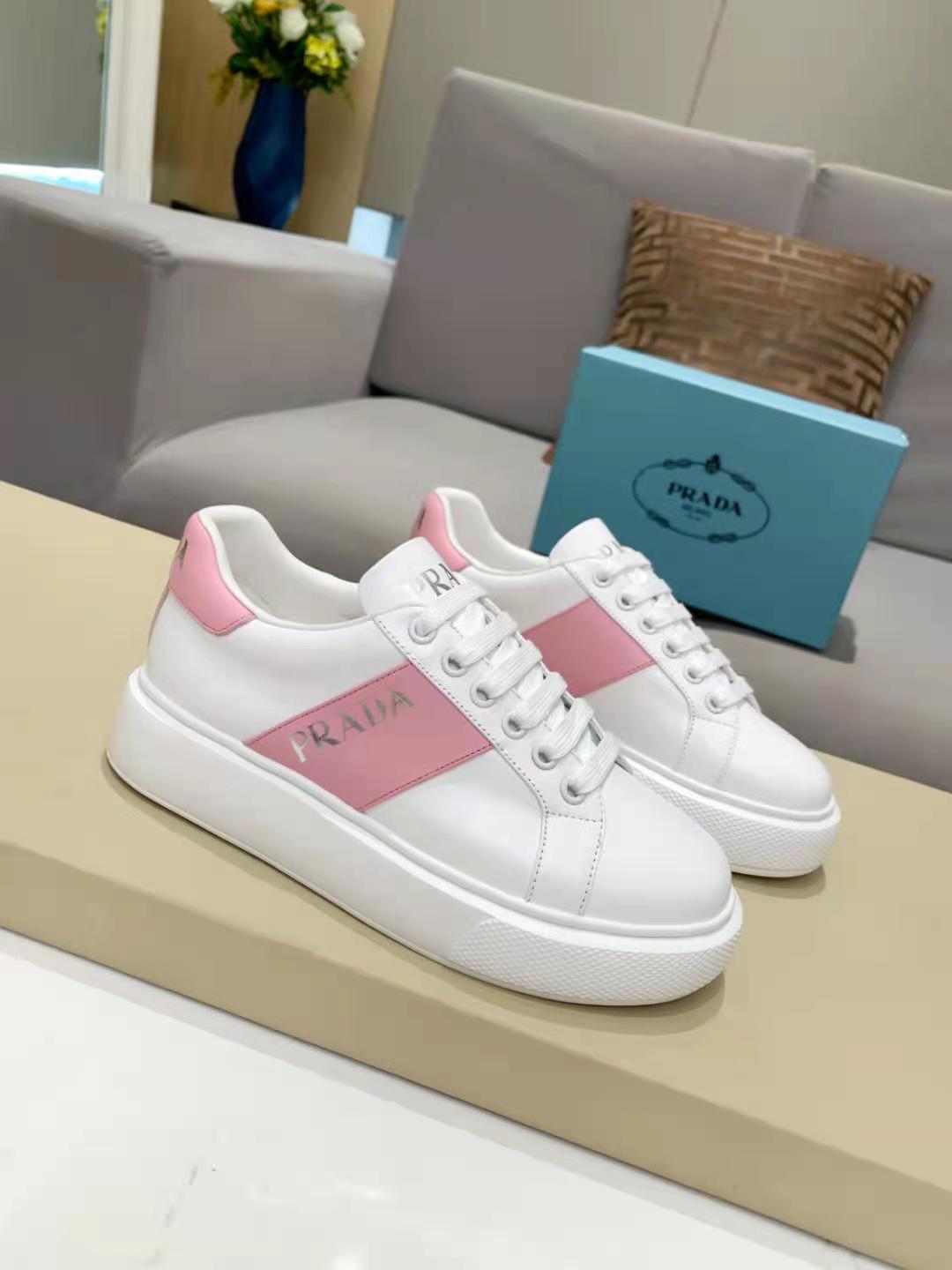 Prada Women Leather Sneakers-0026 35-41