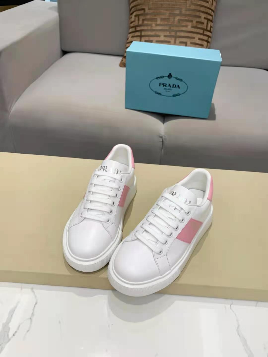 Prada Women Leather Sneakers-0026 35-41