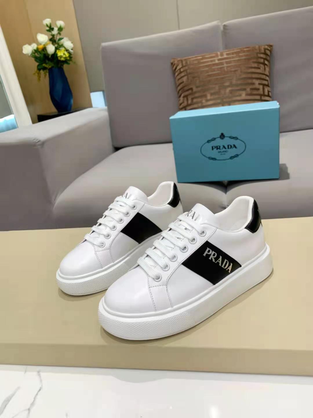 Prada Women Leather Sneakers-0027 35-41