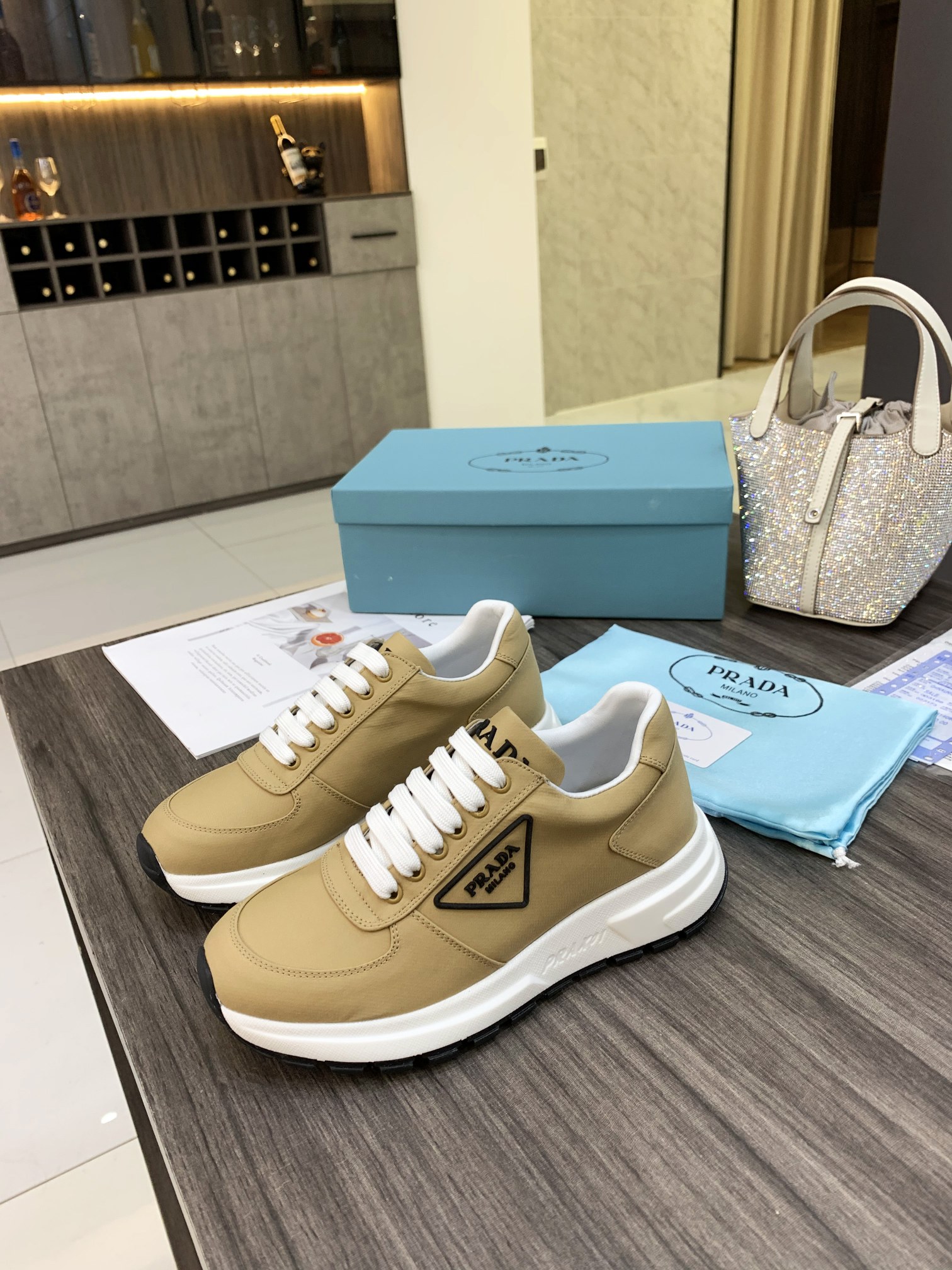 Prada Women Nylon Sneakers-0007 35-41 39-45