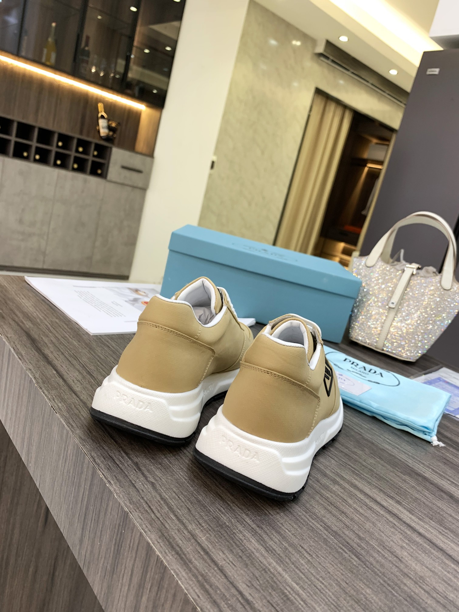 Prada Women Nylon Sneakers-0007 35-41 39-45