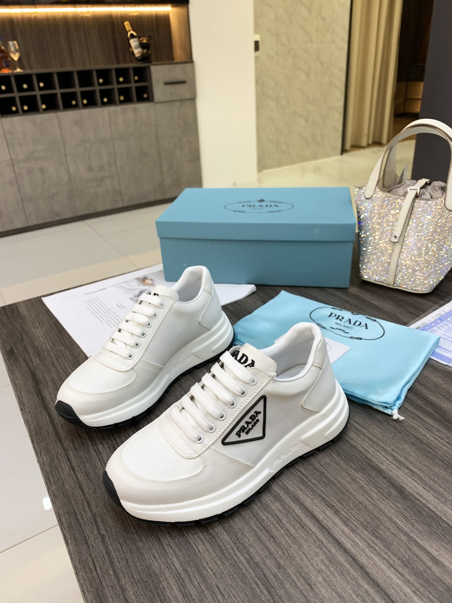 Prada Women Nylon Sneakers-0009 35-41 39-45
