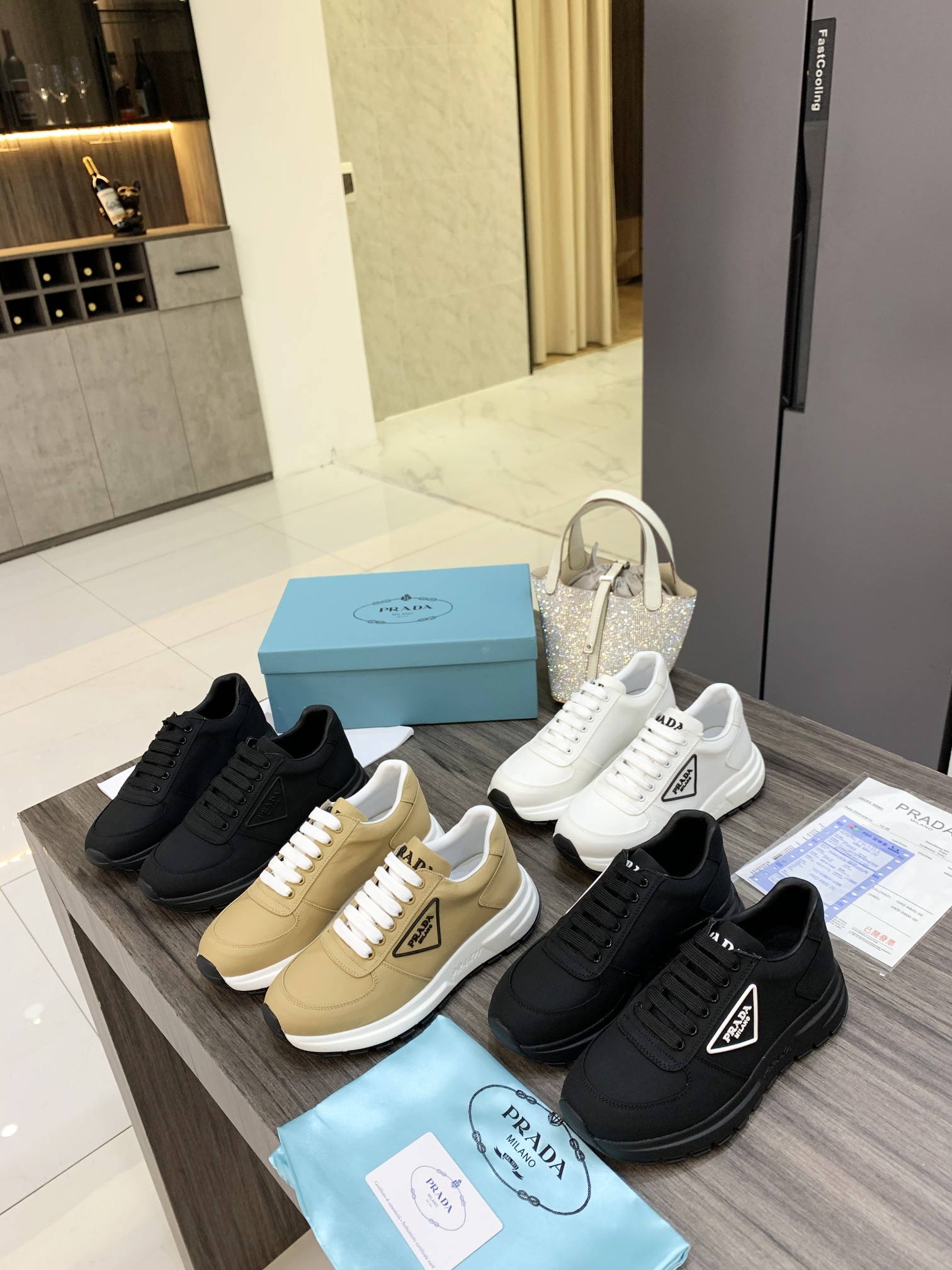 Prada Women Nylon Sneakers-0009 35-41 39-45