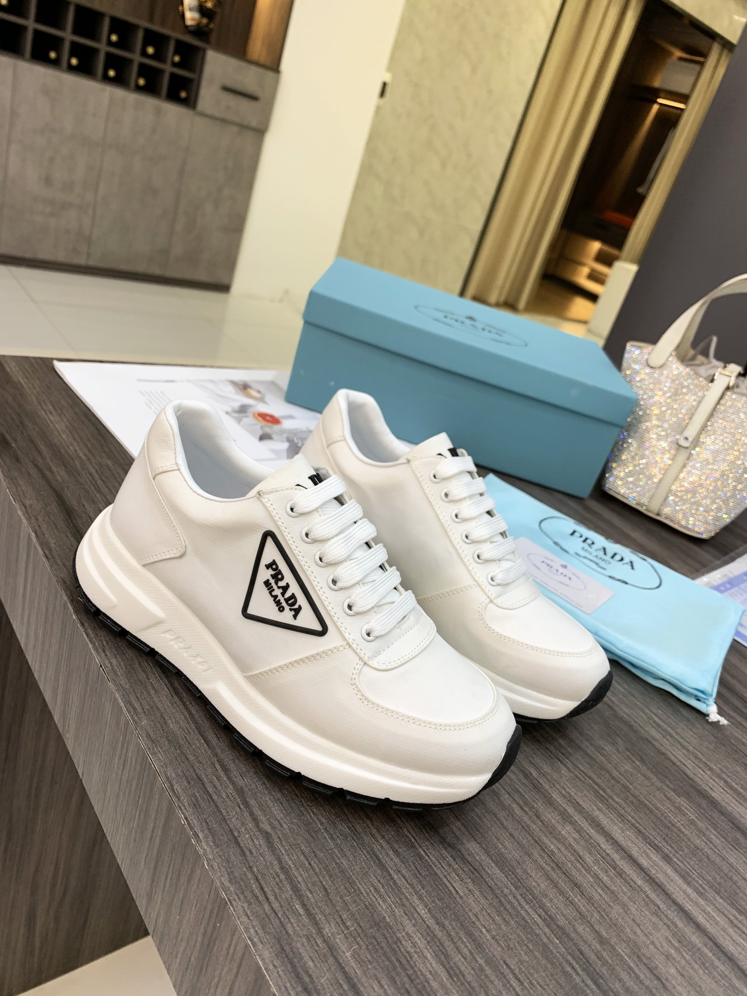 Prada Women Nylon Sneakers-0009 35-41 39-45